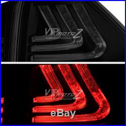 2004-2009 Lexus RX350 RX330 SINISTER BLACK LED Tube Amber Signal Tail Lights