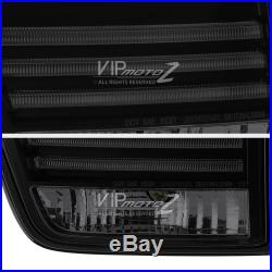 2004-2009 Lexus RX350 RX330 SINISTER BLACK LED Tube Amber Signal Tail Lights
