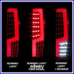 2004-2012 Chevy Colorado Canyon Full LED Light Tube Tail Lights Lamps Left+Right