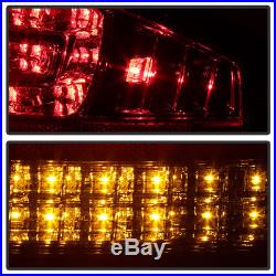 2005-2008 Audi A4/S4 B7 4Dr Sedan Red LED Tail Lights Brake Lamps Set Left+Right
