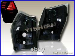 2005-2008 Dodge Magnum Black Tail Lights With Led