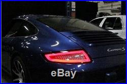 2005-2008 Porsche 911/997 Carrera Targa GT3 GT2 Turbo Red/Clear LED Tail Lights
