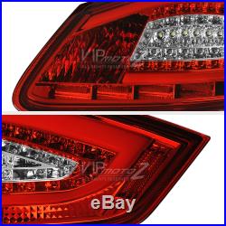2005-2008 Porsche 987 Boxster Cayman FACTORY RED LED Tube Tail Lights Assembly