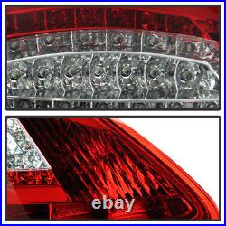2005-2008 Porsche Boxster 987 06-08 Cayman Red LED Tube Tail Lights Lamps Pair