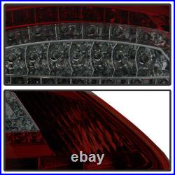 2005-2008 Porsche Boxster 987 06-08 Cayman Red Smoke LED Tube Tail Lights Lamps