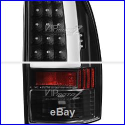 2005-2015 Toyota Tacoma Prerunner Xrunner TRD Black LED Neon Tube Tail Light SET