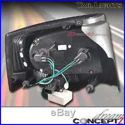 2006 2007 2008 Dodge CHARGER LED Tail lights Lamps SE SXT RT Black housing pair
