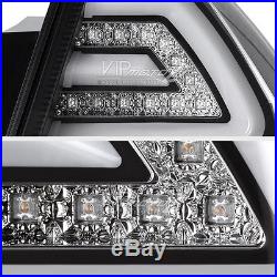 2006-2013 Chevy Impala SS NEWEST FIBER OPTIC LED Black Tail Lights Brake Lamps