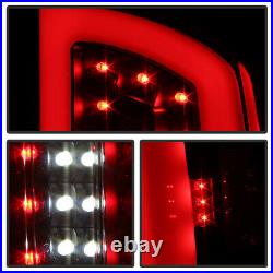 2007-2008 Dodge Ram 1500 2500 3500 Black Smoke LED Tail Lights Lamps Left+Right