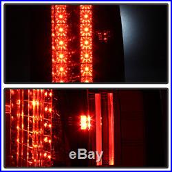 2007-2013 Chevy Silverado 1500 2500HD 3500HD Red Smoke Lumileds LED Tail Lights