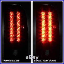 2007-2013 Chevy Silverado 1500 2500HD 3500HD Red Smoke Lumileds LED Tail Lights