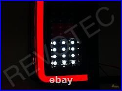 2007-2013 Chevy Silverado 1500 2500 3500 Pickup G5 Black Full LED Tail Lights