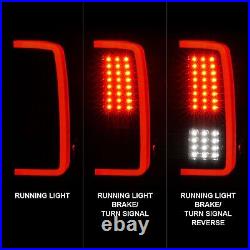 2007-2013 Chevy Silverado 1500 2500 3500 Pickup G5 Black Full LED Tail Lights