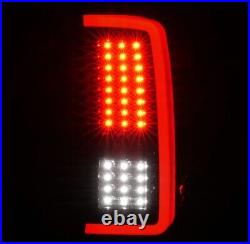 2007-2013 Chevy Silverado 1500 2500 3500 Pickup G5 Black Full LED Tail Lights