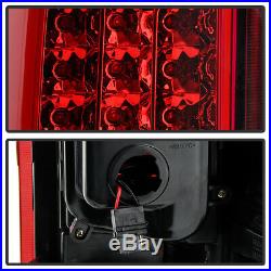 2007-2013 Chevy Silverado 1500 2500 Sequentia LED Tube Tail Lights Brake Lamps
