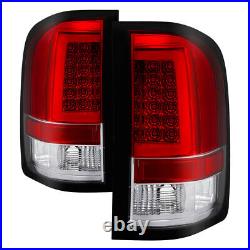 2007-2013 Chevy Silverado LED Tube Tail Lights Lamps Left+Right 07-13 Left+Right