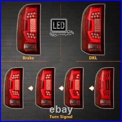 2007-2013 Tail Lights For Chevy Silverado 1500 2500 3500 Sequential Brake LED La