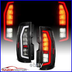 2007-2014 For GMC Yukon/Yukon XL Chevy Tahoe/Suburban Clear C LED Tail Lights