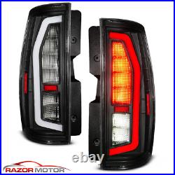 2007-2014 For GMC Yukon/Yukon XL Chevy Tahoe/Suburban Clear C LED Tail Lights