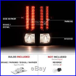 2007-2014 Silverado 1500 2500HD 3500HD Halo LED Projector Headlights Tail Lights