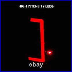 2007-2017 LED C Bar For Ford Expedition Black Tail Lights Replacement Pair