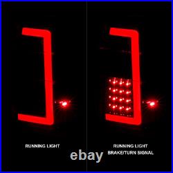 2007-2017 LED C Bar For Ford Expedition Black Tail Lights Replacement Pair