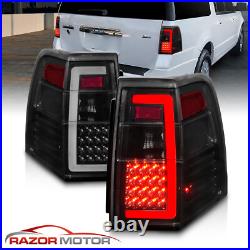 2007-2017 LED C Bar For Ford Expedition Smoke Tail Lights Replacement Pair