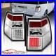 2007-2017 LED Chrome Brake Back Tail Lights Replacement Pair For Ford Expedition
