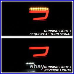 2008-2011 Subaru Impreza/WRX Sedan Black Smoke LED Tube Tail Lights Brake Lamps