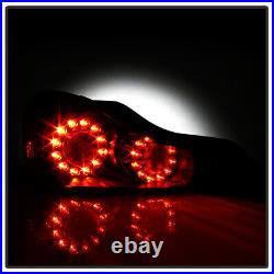2008-2013 G37 / 14-15 Q60 Coupe Black Factory Style LED Tail Lights Brake Lamps