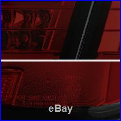 2009-2012 A4 Quattro B8 Sedan BURGUNDY RED LED SMD Rear Tail Light Trunk Lamp