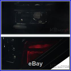 2009-2014 Ford F150 Pickup Piano Black Dark Smoke LED Tail Lights Brake Lamps