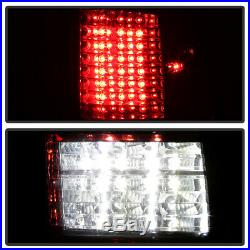 2009-2018 Dodge Ram 1500 10-18 Ram 2500 3500 Red Full LED Tail Lights Lamps Pair