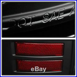 2009-2018 Dodge Ram 1500 2500 3500 Black Edition LED Tube Tail Lights Lamps