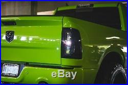 2009-2018 Dodge Ram Morimoto XB LED Tail Lights Smoked Rear Brake Lamps L+R Set