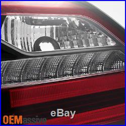2010 2011 2012 Lexus RX350 4PCS Red LED Tube Tail Lights Inner Outer Brake Lamps