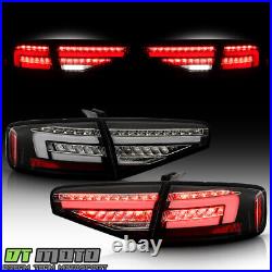2013-2016 Audi A4 S4 Incandescent Upgrade Full LED Tail Lights Lamps Left+Right