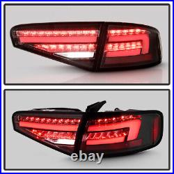 2013-2016 Audi A4 S4 Incandescent Upgrade Full LED Tail Lights Lamps Left+Right
