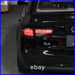 2013-2016 Audi A4 S4 Incandescent Upgrade Full LED Tail Lights Lamps Left+Right