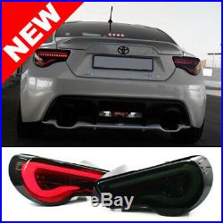2013+ Subaru Brz Zc6 / Scion Fr-s V-type Led Sequential Taillights Smoke/gold