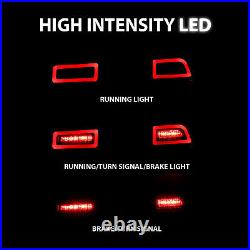 2014 2015 For Chevy Camaro LED Smoke Rear Brake Replacement Tail Lights Lamps