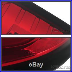 2014-2018 GMC Sierra 1500 2500 3500 Rear Brake LED Light Bar Tail Lights Red