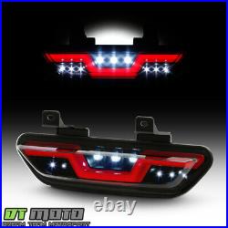 2015-2019 Ford Mustang Smoke withRed LED Tube Parking Light Reverse Back Up Lamp