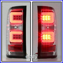 2016-2017 Chevy Silverado 1500 LED Pyro Tube Tail Lights Brake Lamps Left+Right