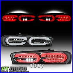2016-2018 Chevy Camaro Incandescent Black LED Tail Lights with Sequential Signal
