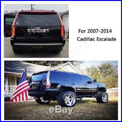 2016 Style LED Tail Lights For 2007-2014 CADILLAC Escalade ESV Red Rear Lamp
