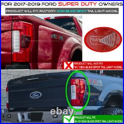 2017-2019 Ford F250 SuperDuty witho Blind Spot witho LED Tail Light Lamp Passenger