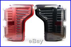 2018+ Ford F150 Morimoto XB LED Tail Lights (Smoked or Red)
