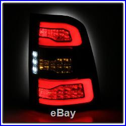 2019-2020 Ram 1500 Incandescent Black Full LED Tail Lights withSequential Signal