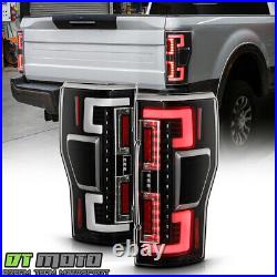 2020-2022 Ford F250 SuperDuty LED & Blind Spot Type Full LED Tail Lights Lamps
